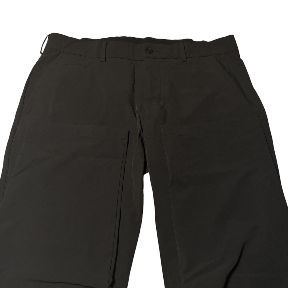 Kjus Ike Schoeller Golf Pants Mens 52 L Black Stretch Trousers MS20-801 34x32